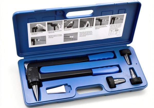 Yescom PEX Expansion Tool Kit 1/2"-3/4"-1" Carbon Steel Carry Case-1