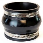 Fernco PXJ-4 Flexible PVC Expansion Joint Coupling-0