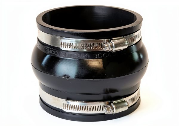 Fernco PXJ-4 Flexible PVC Expansion Joint Coupling-0