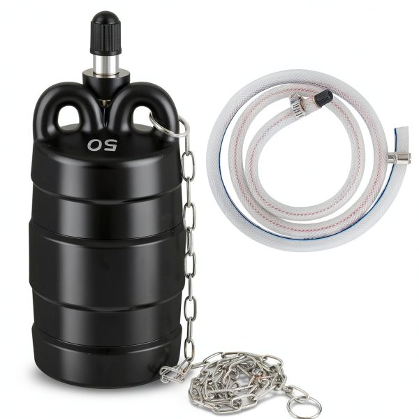 2 Inch Inflatable Pipe Plug Veeviiy Rubber Plug with 39" Hose-0
