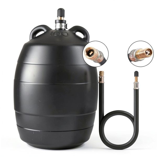 Inflatable Pipe Test Plug 4" ChargeCrew Plug with 39.37" Hose-1