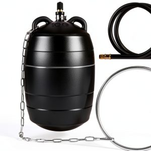 Inflatable Pipe Test Plug 4" ChargeCrew Plug with 39.37" Hose-0