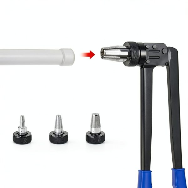 Yescom PEX Expansion Tool Kit 1/2"-3/4"-1" Carbon Steel Carry Case-2