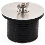 2 inch Wing-Nut Expansion Plug SHAW PLUGS Zinc Steel Neoprene Rubber-0