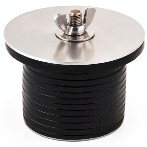 2 inch Wing-Nut Expansion Plug SHAW PLUGS Zinc Steel Neoprene Rubber-0
