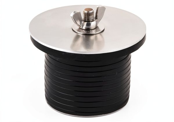 2 inch Wing-Nut Expansion Plug SHAW PLUGS Zinc Steel Neoprene Rubber-0