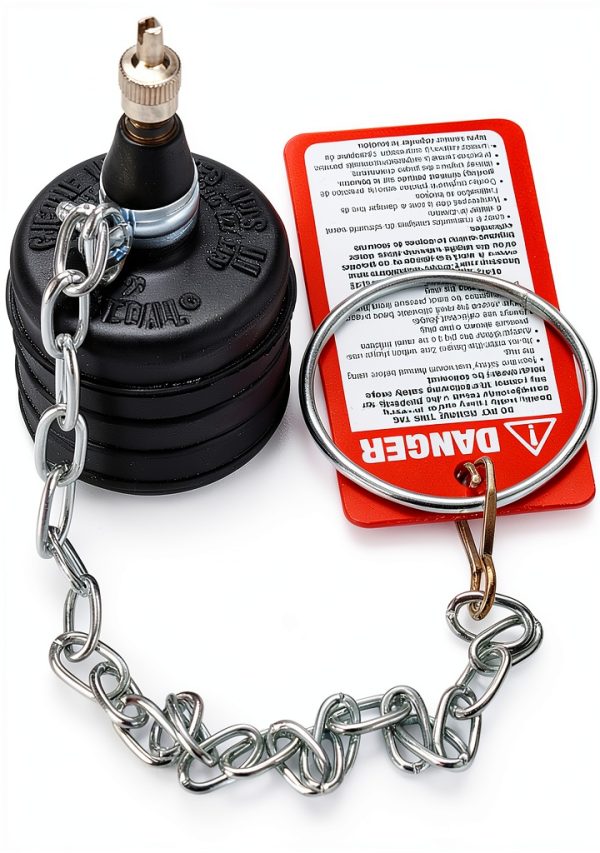Cherne 270024 Single-Size Test Ball Plug, 2 in., Black-0