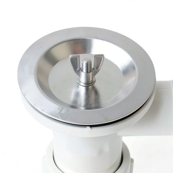 Dreyoo 1 Pcs 5 Inch End of Pipe Gripper Mechanical Plug, Steel Drain Pipe Cover with Galvanized Screw and Wing Nut for Outdoor Sewer Cleanout Drain-6