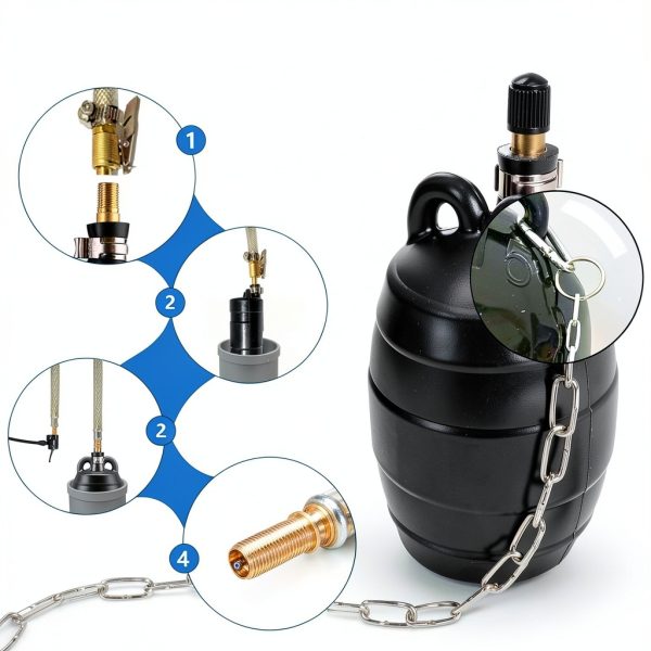 Test-Ball Pipeline Plugging Air Bag AMTEADM 12 Inchs Expansion Plug-3